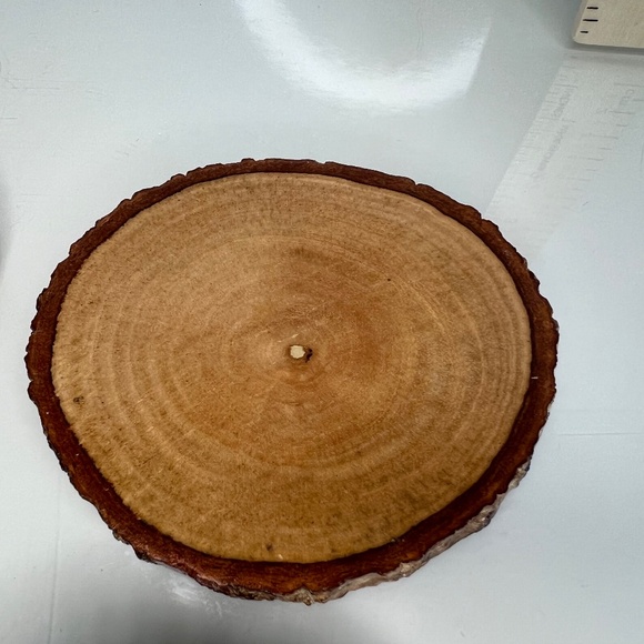 Handmade Rustic Wood Drink Coasters Set of 6 For Tea Coffee Mug Drinks - Picture 8 of 13